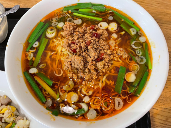 「ランチ（台南ラーメン）　￥８９０」@上海の写真