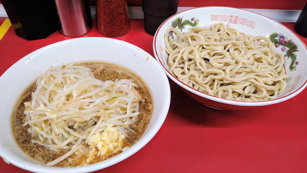 「つけ麺(ニンニク)」@ラーメン二郎 湘南藤沢店の写真