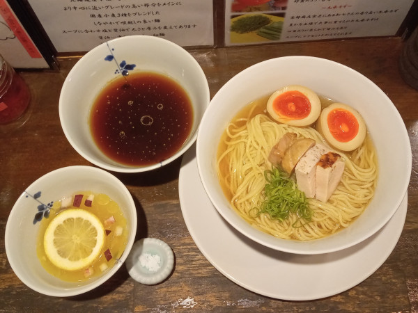 「【限定】鶏つけ麺」@鶏喰~TRICK~の写真