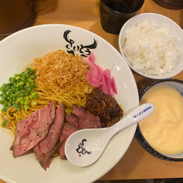 「和牛牛脂まぜそば」@麺ZINさいとうの写真