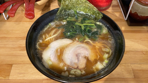 「醤油家系」@横浜家系ラーメン 森家の写真