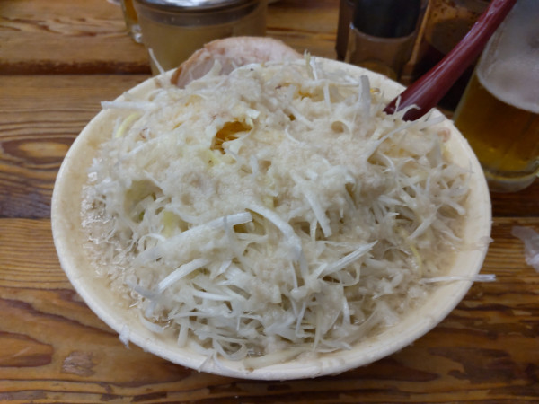 「らーめんギタ＋白髪ネギ」@らーめん弁慶 門前仲町店の写真