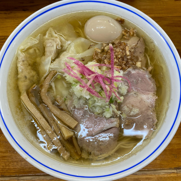 「塩まるとくラーメン」@支那そば 福々亭の写真