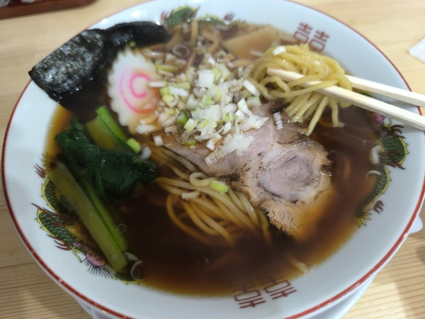 「ランチ？ 正油ラーメン(850)」@赤坂ランランの写真