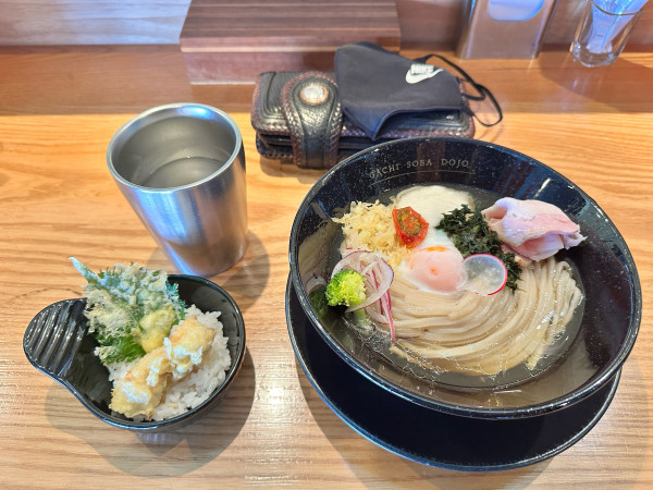 「本家冷香麺追い飯付」@麦の空 GACHI SOBA DOJOの写真