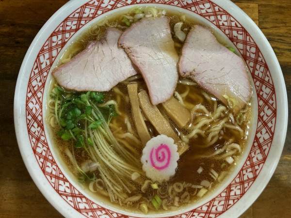 「中華そば」@手打中華 とらや 分店の写真