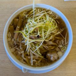 ネギラーメン 醤油