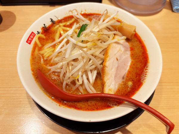「辛味噌ラーメン　1030円」@味噌麺処 花道庵 川崎平間店の写真