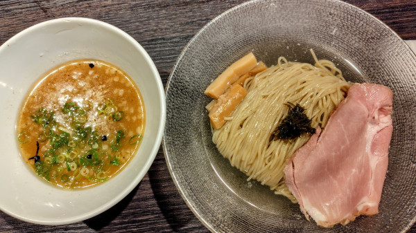 「七種節の昆布水つけ麺(950円)」@中華そば 十目一八食堂の写真