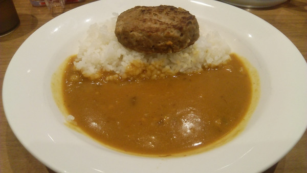 「ハンバーグカレー 770円」@カレーショップC&C 秋葉原店の写真