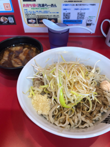 「つけ麺　小」@麺屋 桐龍 久喜店の写真