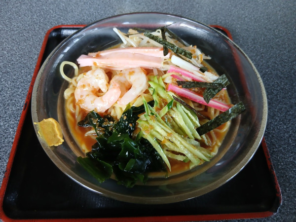 「冷し中華・ごまみそ味 850円」@信州の写真