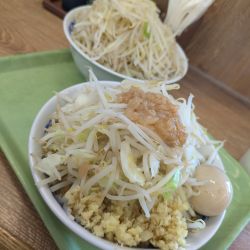 ラーメン　野菜トリプル