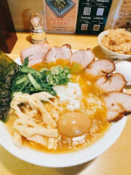 「特製煮干しラーメン 塩」@三代目しゅうの写真