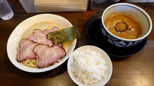 「豚鶏魚介つけめん」@ラーメン ますだやの写真