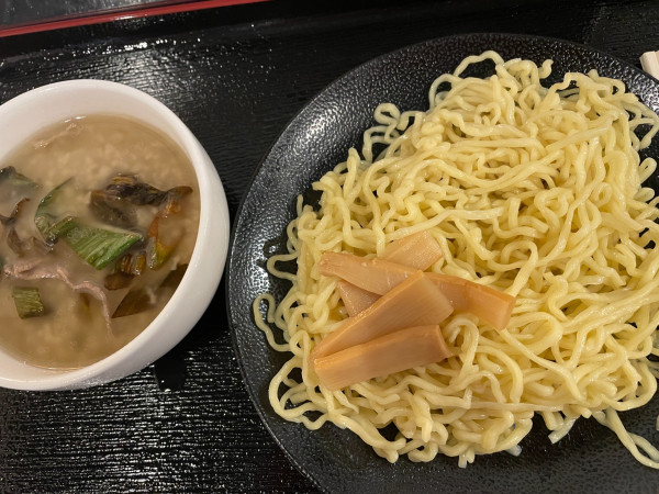 「福島牛つけ麺：800円」@とみやま食堂の写真