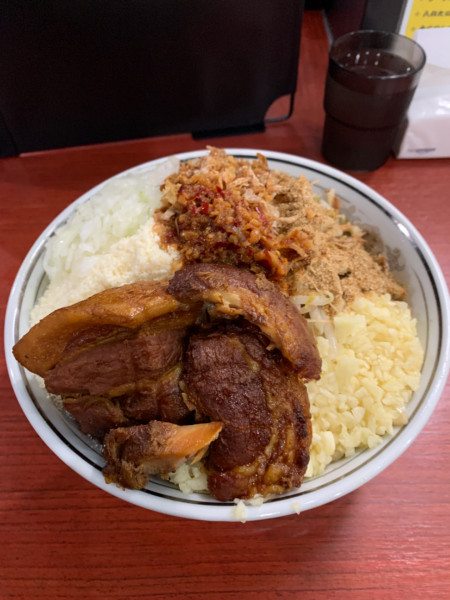 「ちーゆでペペロンチーノ」@ラーメン一太豚の写真