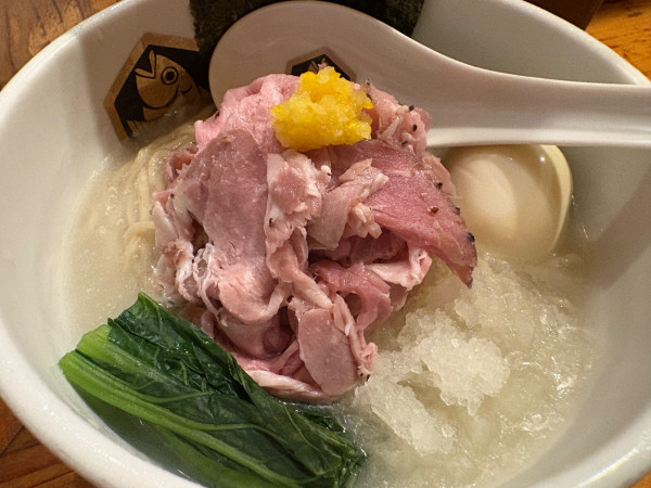 「[夏季限定]特製冷やし真鯛らーめん」@真鯛らーめん 麺魚の写真