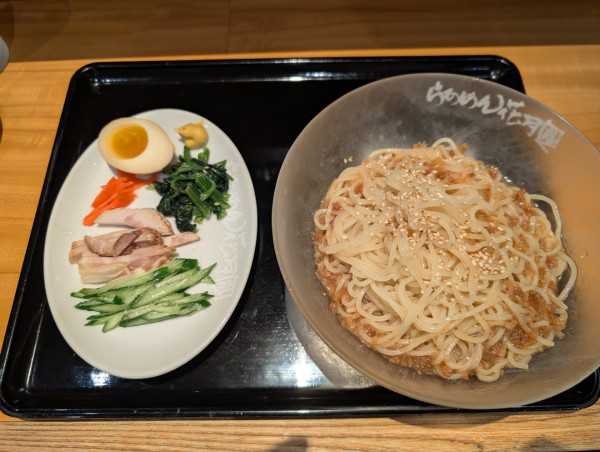 「冷し中華そば嵐」@らあめん花月嵐 東領家店の写真