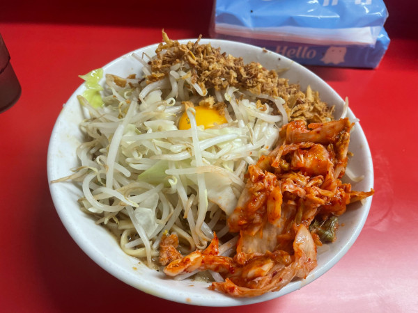 「汁なし」@ラーメン二郎 仙台店2の写真