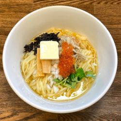 【限定】蟹バターのまぜSOBA