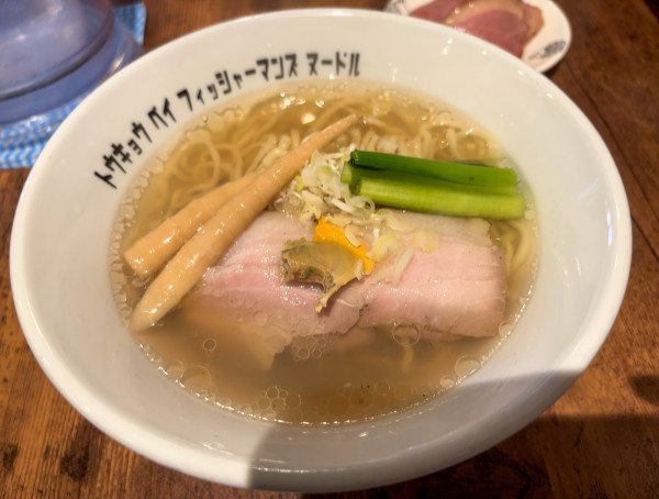 「潮らぁ麺」@Tokyo Bay Fisherman’s Noodle 茅ヶ崎店の写真