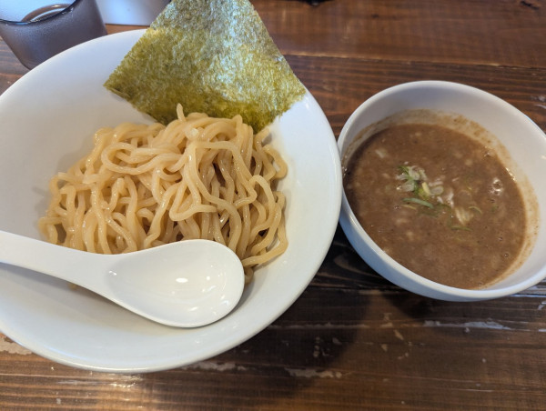 「濃厚つけ麺980えん」@煮干しそば 虎空の写真