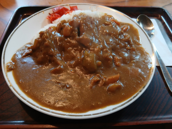 「カツカレーライス 1100円」@おそば まるか家の写真