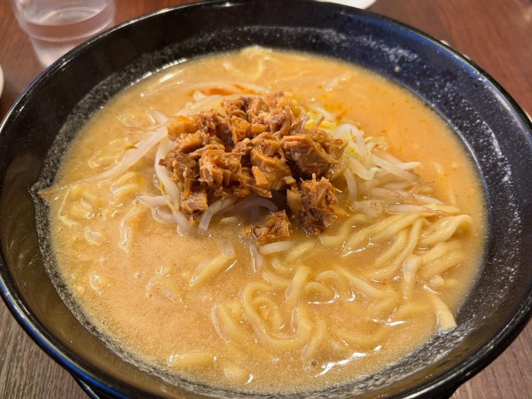 「豚骨味噌らーめん」@オリオン餃子 本店の写真