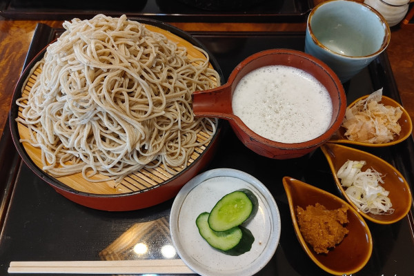 「おしぼり蕎麦（1,070円）、大盛（200円）」@信州蕎麦 わきゅうの写真