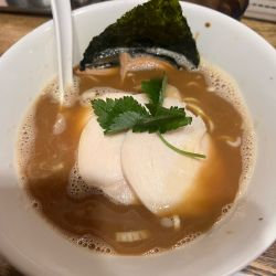 烏賊干鶏白湯蕎麦