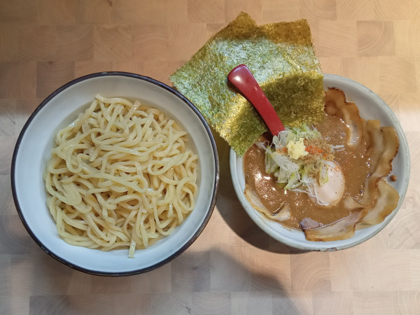 「特製煮干しつけ麺（大）」@にぼしらーめん88の写真