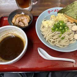 魚介豚骨つけ麺（並盛・300g・全部普通）1,200円
