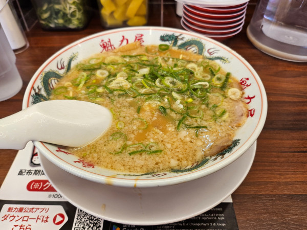 「コク旨ラーメン」@ラーメン魁力屋 豊田店の写真