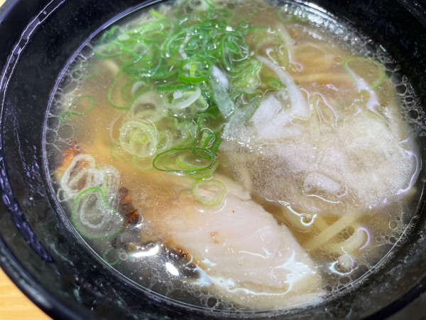 「鯖節ラーメン」@スシロー 金沢八景店の写真