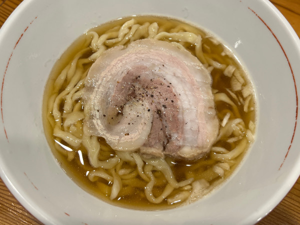 「朝のらーめん」@らーめん かねかつの写真