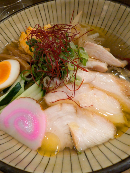 「冷し鶏塩らーめん」@がふうあんの写真