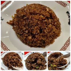 焼めしハーフ　¥480