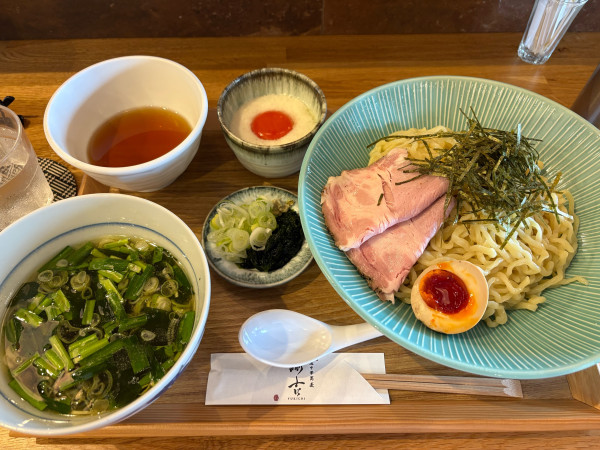 「【限定】夏のつけそば二選1500円」@特選中華蕎麦 諭吉の写真