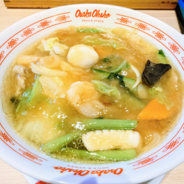 「五目あんかけラーメン」@大阪王将 品川シーサイドフォレスト店の写真