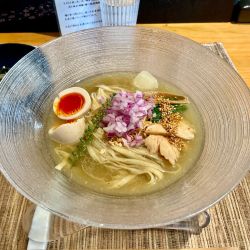 味玉冷やし煮干らぁ麺お茶漬けセット＋チャーシュー3種盛ハーフ