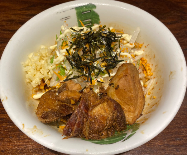 「【期間限定】冷やし雷（ミニ）　1000円」@ラーメン 雷 東京本丸店の写真