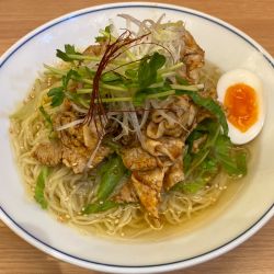 【限定】旨辛肉たっぷり冷麺(特製香酢つき)　1300円