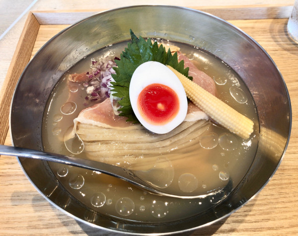 「【限定　出雲冷麺　いくら茶漬け付き】1800円」@宍道湖しじみ中華蕎麦 琥珀 東京本店の写真