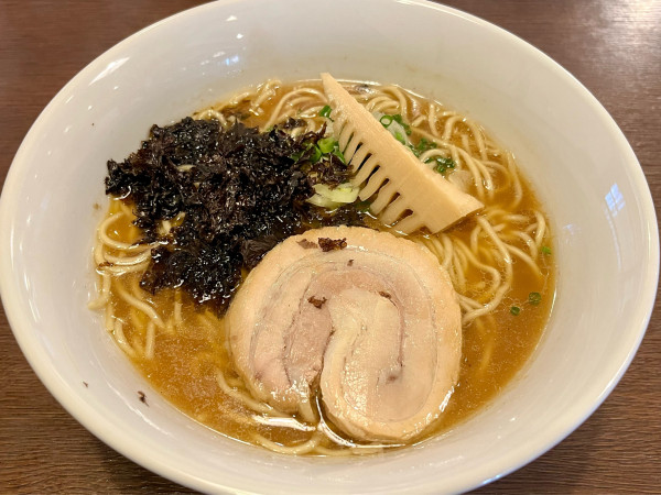 「煮干し香る中華そば」@安打食堂の写真