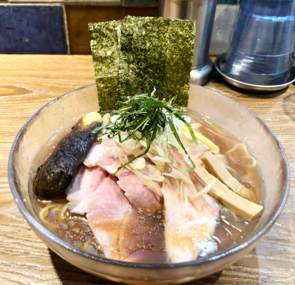 「【限定】冷やし生姜醬油中華そば1,130円」@中華そば やま福の写真