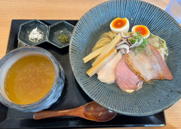 「特製しじみ昆布水つけ麺　塩」@横浜淡麗らぁ麺 川上の写真