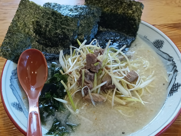 「ネギ塩ラーメン¥950」@椿 ラーメンショップ 木立店の写真
