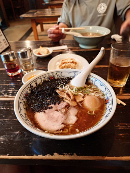 「岩のりラーメン」@おばちゃんラーメンの写真