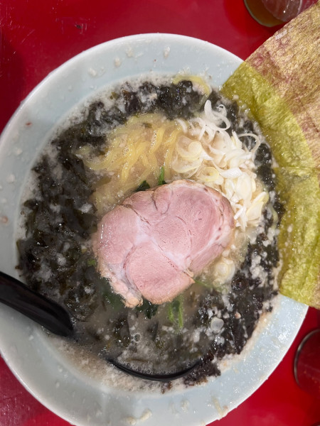 「岩のりラーメン900円」@らーめん北川の写真